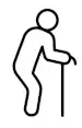 elderly man icon